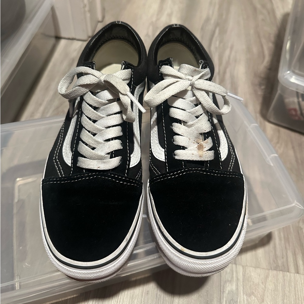 Black and White Sneakers